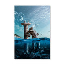 Underwater Sculpture Canvas Underwater Sculpture Canvas