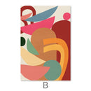 Undulating Shapes-Set Canvas Undulating Shapes-Set Canvas