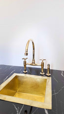 Unlacquered Brass Kitchen Faucet Unlacquered Brass Kitchen Faucet
