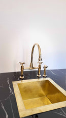 Unlacquered Brass Kitchen Faucet Unlacquered Brass Kitchen Faucet