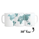 Vibrant World Map Mug Vibrant World Map Mug