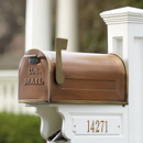 Vintage Look Handmade Copper Mailbox Vintage Look Handmade Copper Mailbox