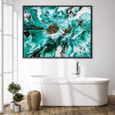 Viridian Splashes Canvas Viridian Splashes Canvas