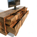 Solid Walnut Wood Tv Unit Solid Walnut Wood Tv Unit