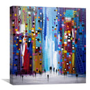 Walking Through the Night Canvas Walking Through the Night Canvas