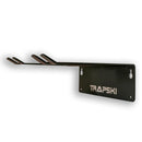 Wall Rack Holds Skis or Snowboard by Bindings, Yard Tools, Gear & Equipment - Made in the USA Wall Rack Holds Skis or Snowboard by Bindings, Yard Tools, Gear & Equipment - Made in the USA