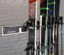 Wall Rack Holds Skis or Snowboard by Bindings, Yard Tools, Gear & Equipment - Made in the USA Wall Rack Holds Skis or Snowboard by Bindings, Yard Tools, Gear & Equipment - Made in the USA