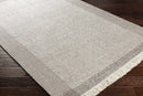 Joelle Beige Grid Wool Rug Joelle Beige Grid Wool Rug
