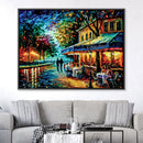 Warm Paris Nights Canvas Warm Paris Nights Canvas
