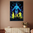 Watchmen Silhouette Canvas Watchmen Silhouette Canvas