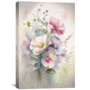Watercolor Arrangement Canvas Watercolor Arrangement Canvas