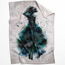 Watercolor Ballerina A Blanket Watercolor Ballerina A Blanket