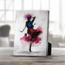 Watercolor Ballerina B Desktop Canvas Watercolor Ballerina B Desktop Canvas