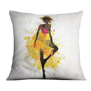 Watercolor Ballerina C Cushion Watercolor Ballerina C Cushion