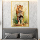 Watercolor Jaguar Canvas Watercolor Jaguar Canvas