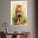 Watercolor Jaguar Canvas Watercolor Jaguar Canvas