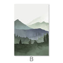 Watercolor Landscape Canvas Watercolor Landscape Canvas
