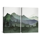 Watercolor Landscape Canvas Watercolor Landscape Canvas