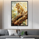 Watercolor Leopard Canvas Watercolor Leopard Canvas