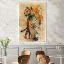 Watercolor Tiger Canvas Watercolor Tiger Canvas