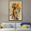 Watercolor Tiger Canvas Watercolor Tiger Canvas