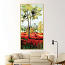 Watercolor Tree Symphony Canvas Watercolor Tree Symphony Canvas