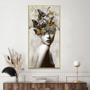 Whispers of the Monarch's Crown Canvas Whispers of the Monarch's Crown Canvas