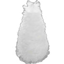 White Goose Feather Christmas Tree Cone White Goose Feather Christmas Tree Cone