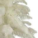 White Ostrich Feather Christmas Tree White Ostrich Feather Christmas Tree