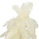 White Ostrich Feather Christmas Tree White Ostrich Feather Christmas Tree