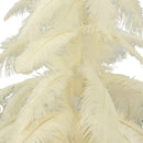 White Ostrich Feather Christmas Tree White Ostrich Feather Christmas Tree