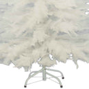 White Turkey Feather Christmas Tree White Turkey Feather Christmas Tree