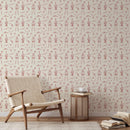 Line Art Western Cowboy Wallpaper - Desert Icons Line Art Western Cowboy Wallpaper - Desert Icons