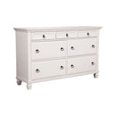 Winchester 7 Drawer Dresser, White Winchester 7 Drawer Dresser, White