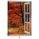Window to Autumn Canvas Window to Autumn Canvas