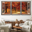 Window to Autumn Canvas Window to Autumn Canvas