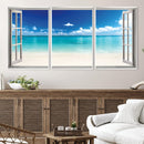 Window to the Beach Canvas Window to the Beach Canvas