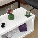 Wooden Skeleton Mosaic Coated Coffee Table Wooden Skeleton Mosaic Coated Coffee Table