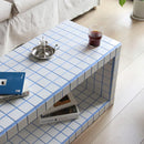 Wooden Skeleton Mosaic Coated Coffee Table Wooden Skeleton Mosaic Coated Coffee Table