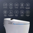 Premium Automatic Single-Piece Home Smart Toilet With Bidet, Foot Sensor And Heated Seat (SAK96152) Premium Automatic Single-Piece Home Smart Toilet With Bidet, Foot Sensor And Heated Seat (SAK96152)