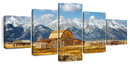 Teton Range Moulton Barn Wall Art Teton Range Moulton Barn Wall Art