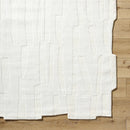Yonah White Abstract Area Rug Yonah White Abstract Area Rug