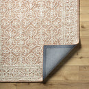 Yadid Brown Wool Area Rug Yadid Brown Wool Area Rug