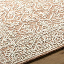 Yadid Brown Wool Area Rug Yadid Brown Wool Area Rug