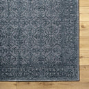 Yadid Black Wool Area Rug Yadid Black Wool Area Rug