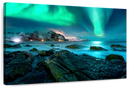 Stunning Lofoten Aurora Borealis Wall Art Stunning Lofoten Aurora Borealis Wall Art