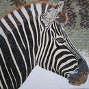 Zebra Animal Mosaic Art Zebra Animal Mosaic Art
