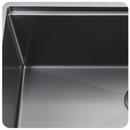 Zeek 32" Workstation Double Bowl Gunmetal Matte Black Undermount / Drop-In Kitchen Sink With Accessories PVD Nano Tech Coating ENZO ZW-B509 Zeek 32" Workstation Double Bowl Gunmetal Matte Black Undermount / Drop-In Kitchen Sink With Accessories PVD Nano Tech Coating ENZO ZW-B509