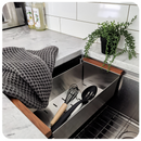 Zeek 23 x 19 Inch Undermount / Drop-in Workstation Small Kitchen Sink or Bar 16G Stainless Steel ZH-LD23 Zeek 23 x 19 Inch Undermount / Drop-in Workstation Small Kitchen Sink or Bar 16G Stainless Steel ZH-LD23