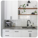 Zeek 32" Undermount / Drop-In Single Bowl Workstation Kitchen Sink ZH-LD32 Zeek 32" Undermount / Drop-In Single Bowl Workstation Kitchen Sink ZH-LD32